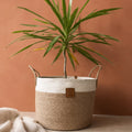 Jute Cotton Basket