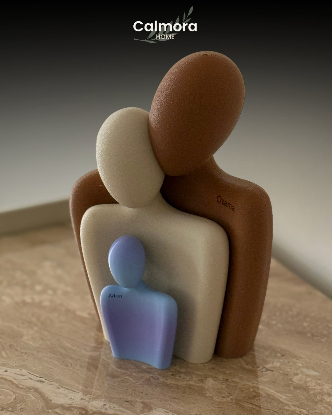 Calmora Personalized Family Sculpture
