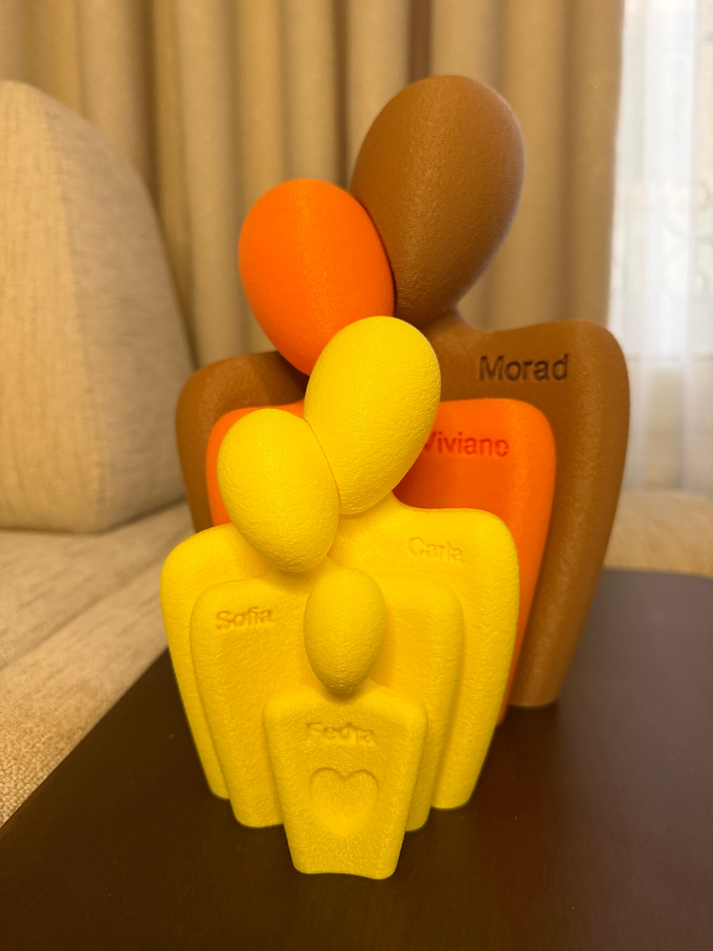 Calmora Personalized Family Sculpture