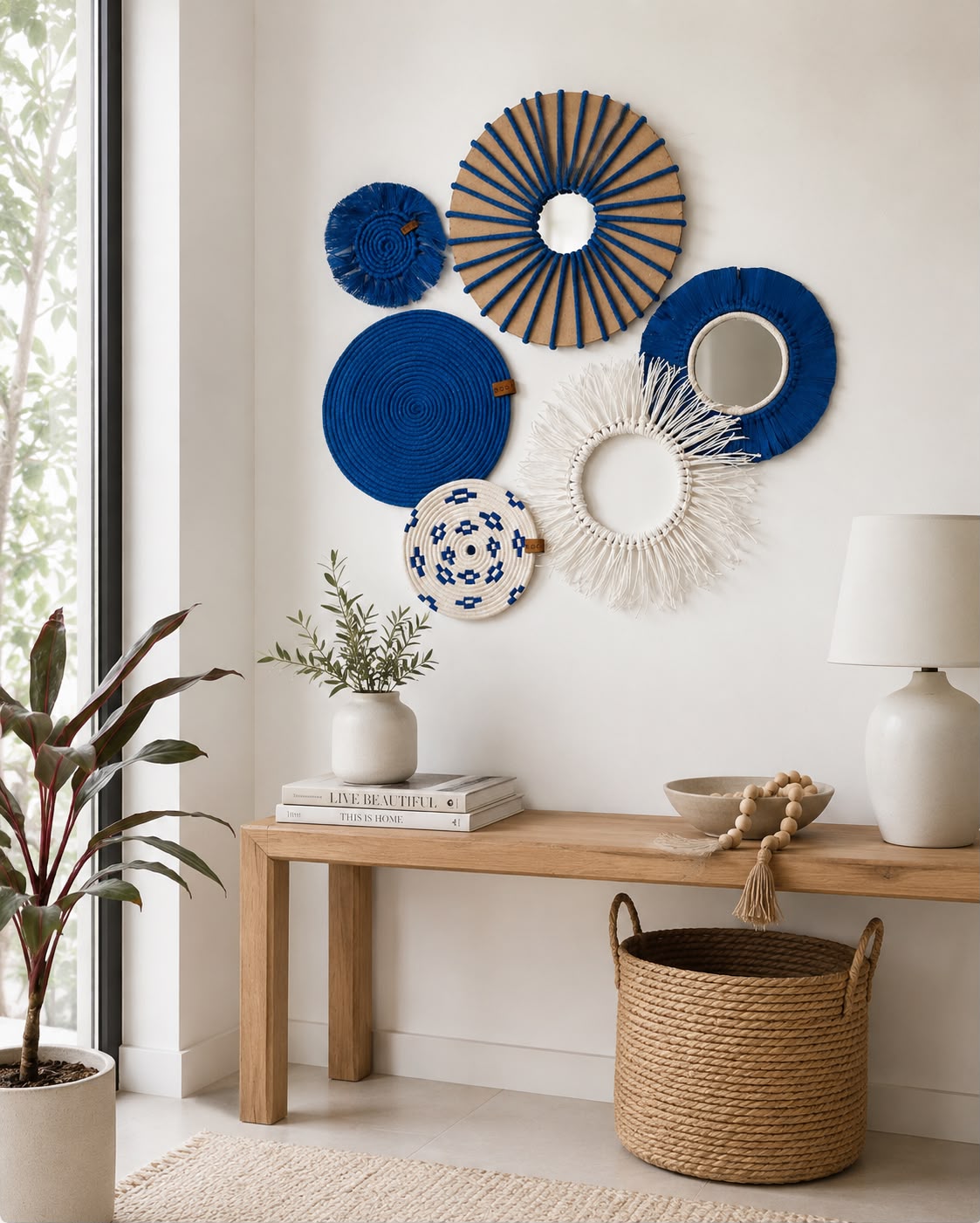 Blue Harmony Wall Set