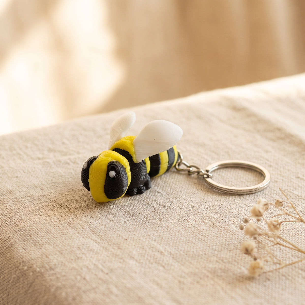 Bumble Bee Keychain