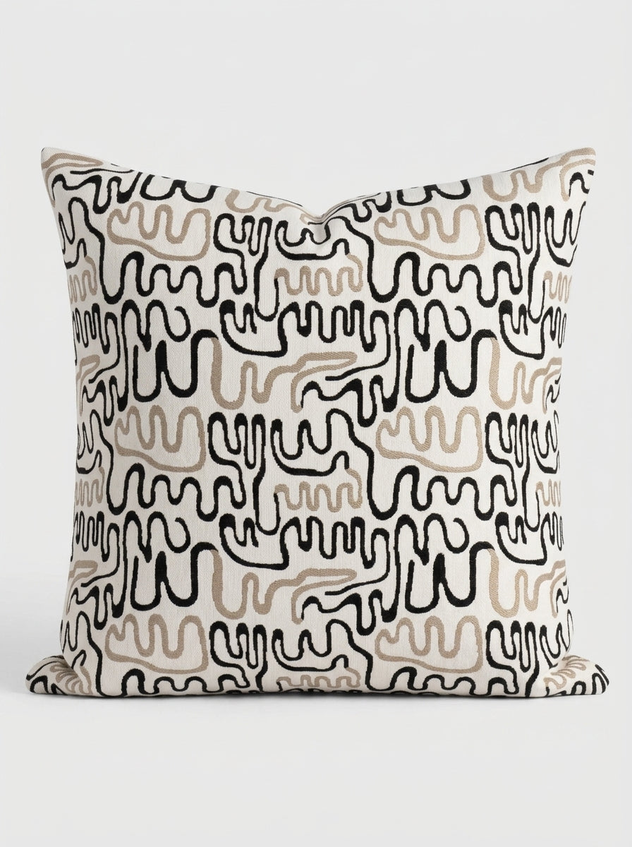 Calmora Wavy Line Cushion