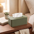 Calmora Ribbed Tissue Box Cover