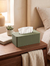 Calmora Ribbed Tissue Box Cover