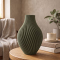 Calmora Spiral Wave Vase