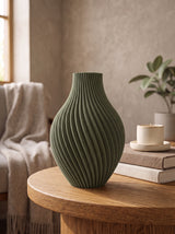 Calmora Spiral Wave Vase