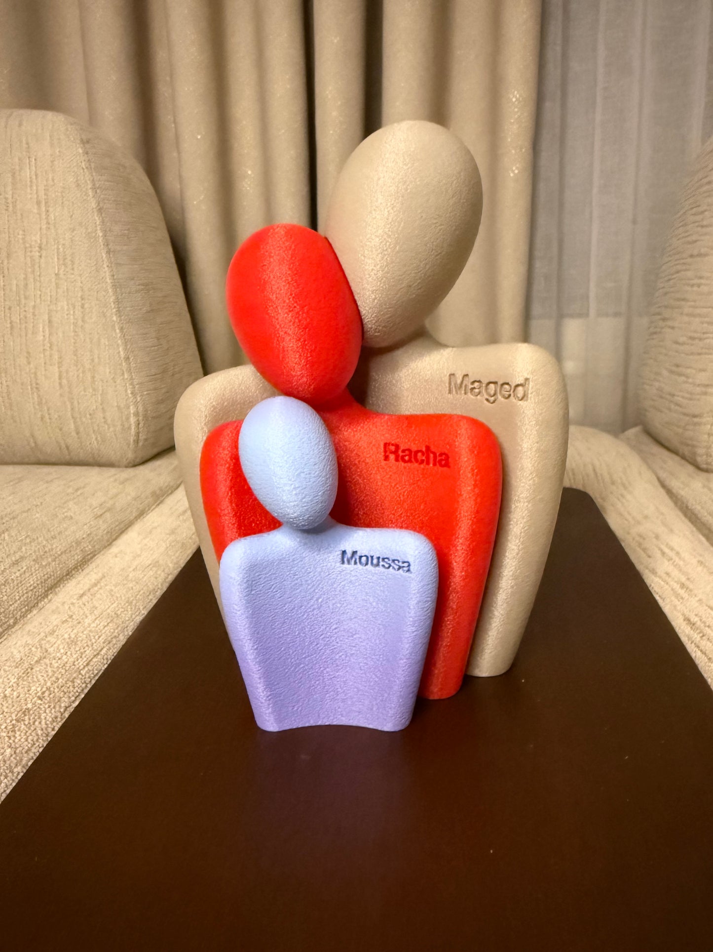 Calmora Personalized Family Sculpture