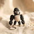 Grumpy Gorilla Keychain