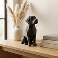 Calmora Sitting Dog Sculpture