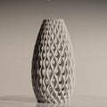 Calmora Lattice Wave Vase