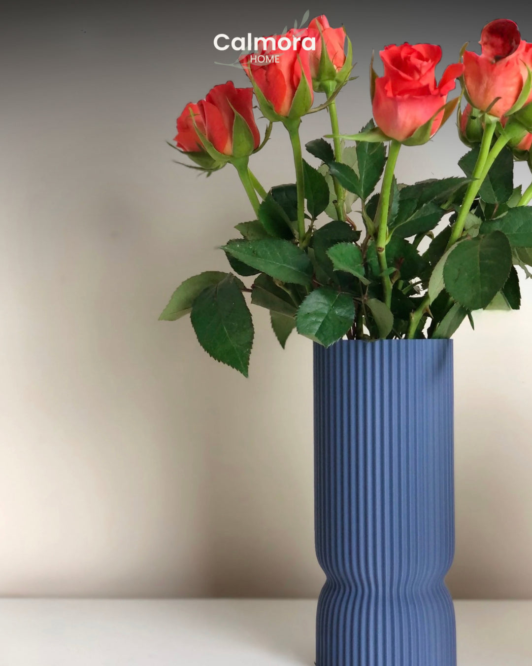 Calmora Tall Column Vase