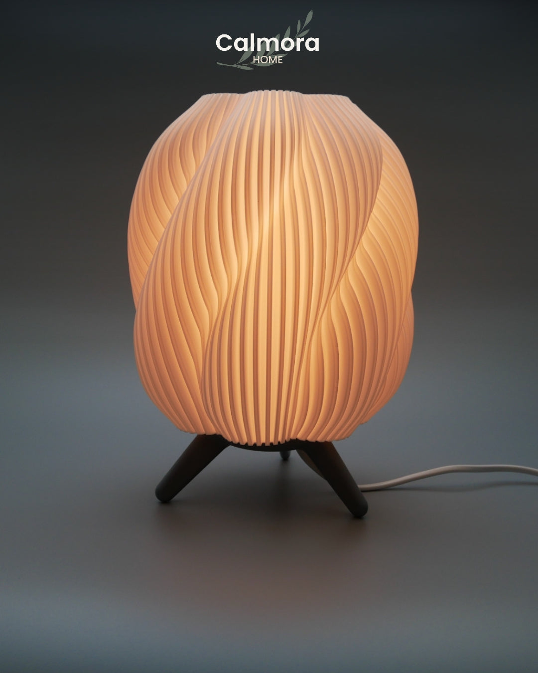 Calmora Ripple Tripod Lamp