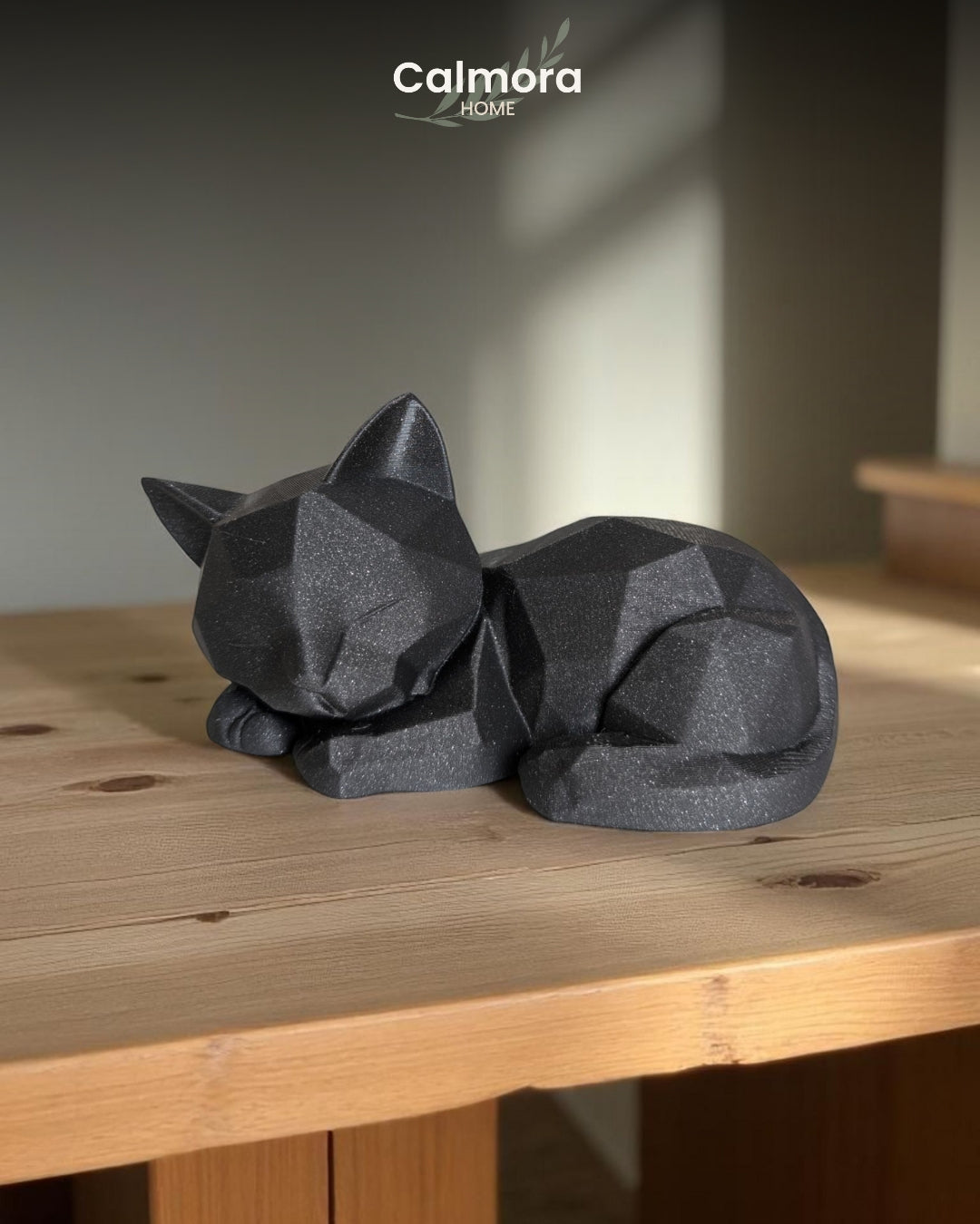 Calmora Sleeping Cat Sculpture
