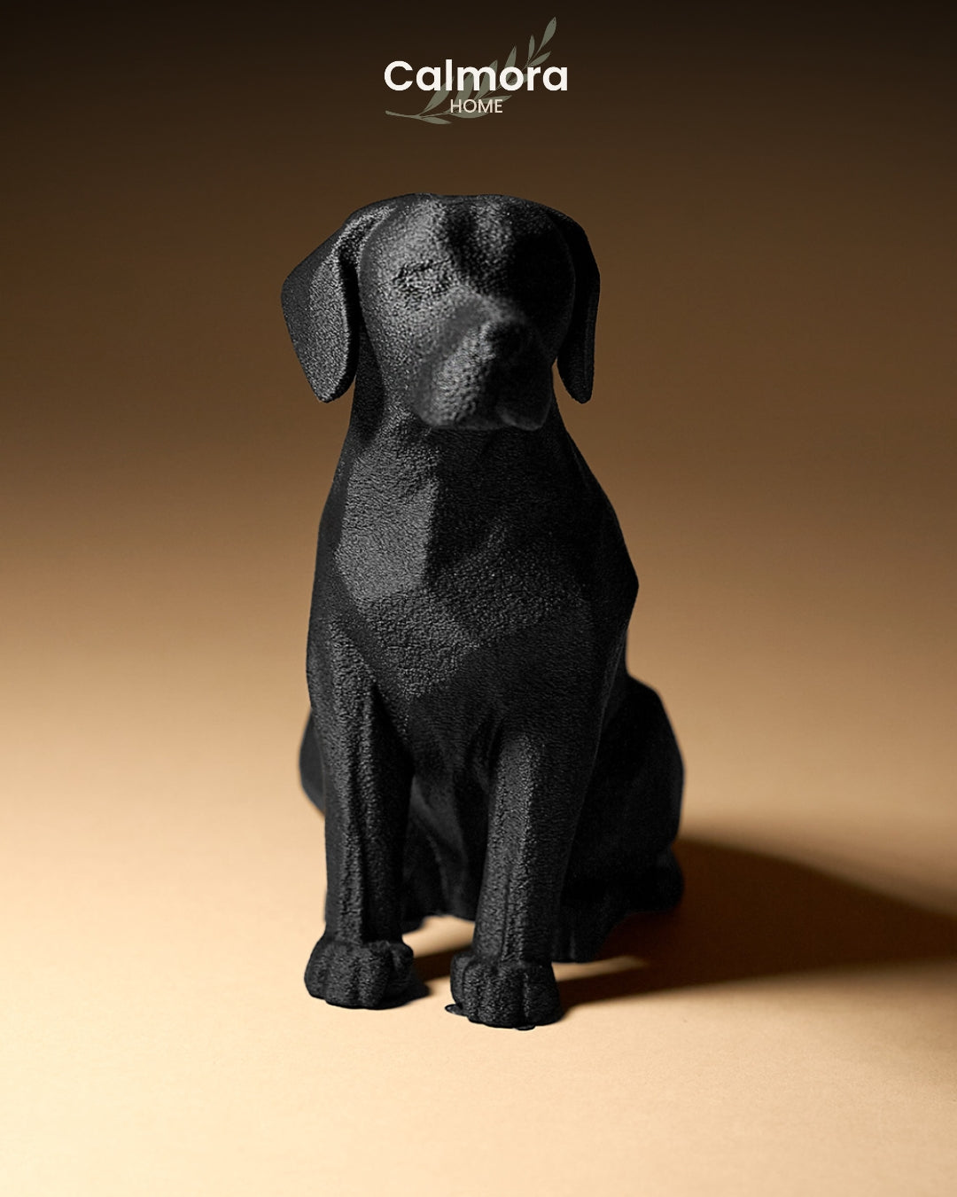 Calmora Sitting Dog Sculpture