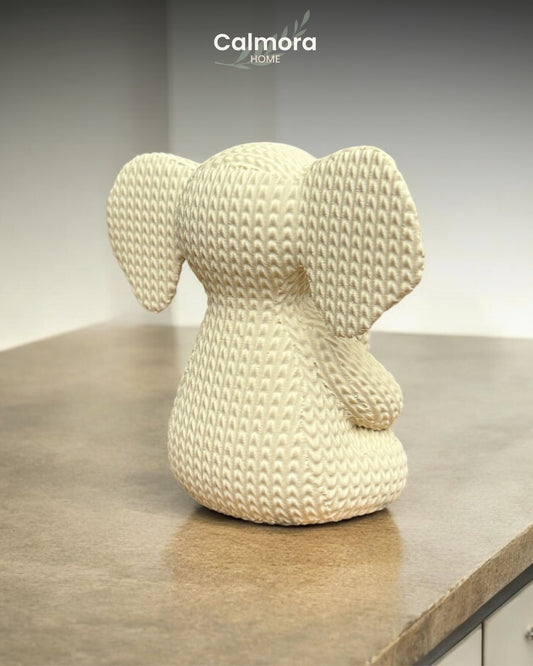 Knitted Elephant Sculpture