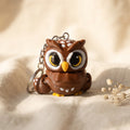 Observing Owl Keychain