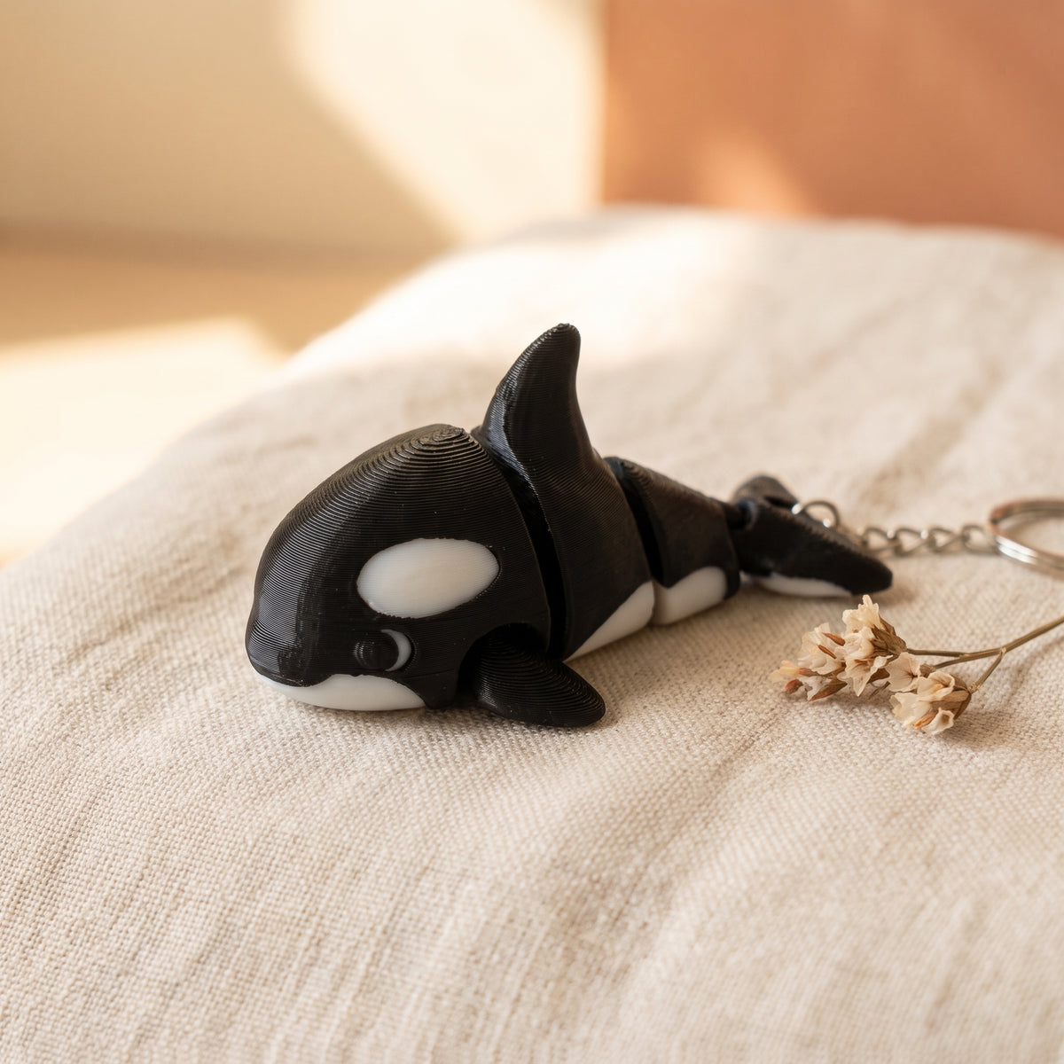 Outlaw Orca Keychain
