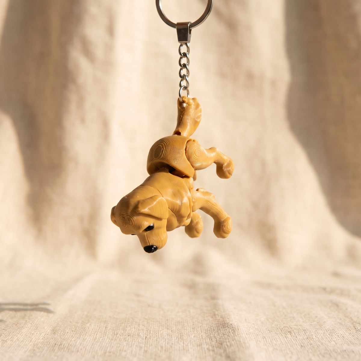 Golden Retriever Keychain