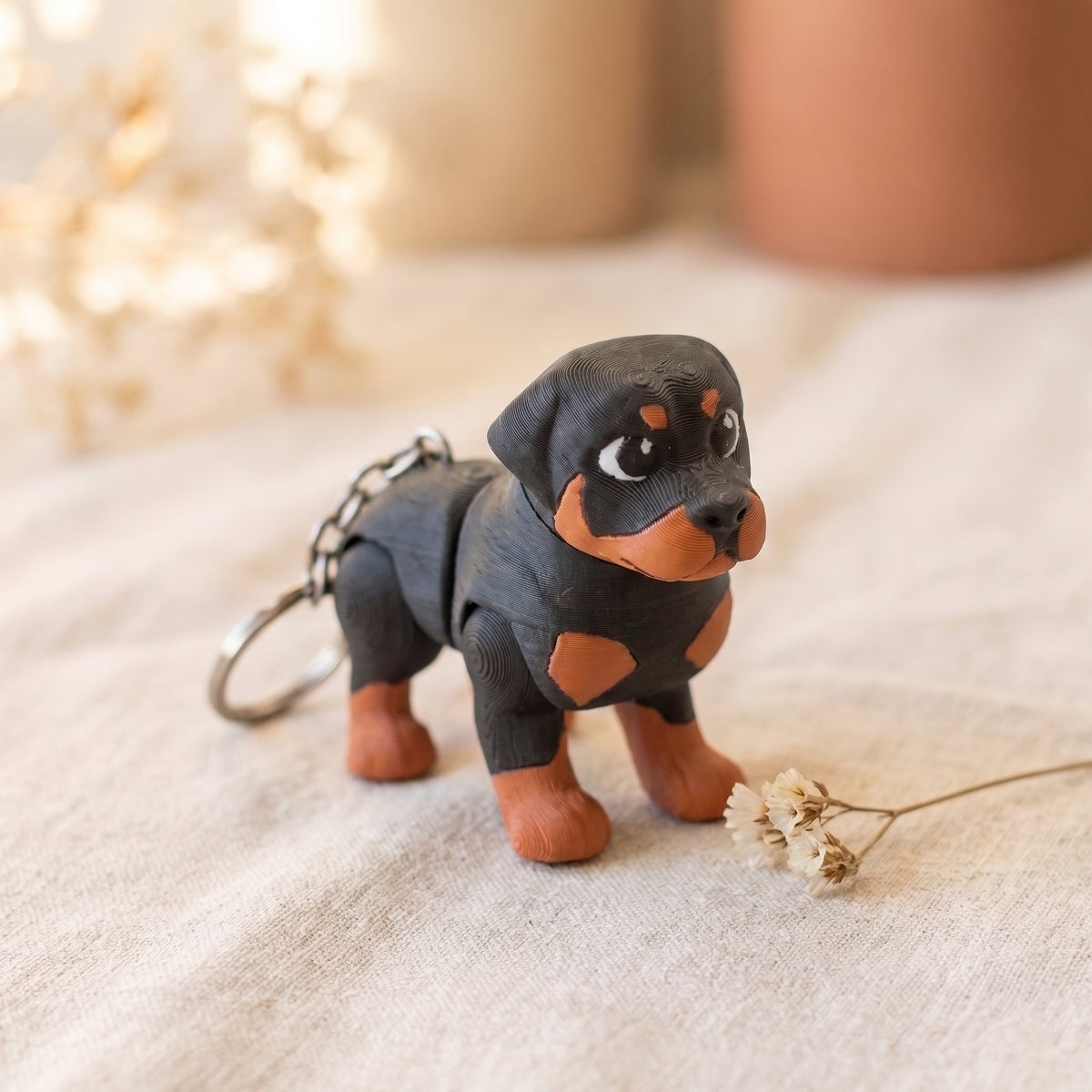 Rottweiler Keychain