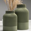 Calmora Ribbed Harmony Vase